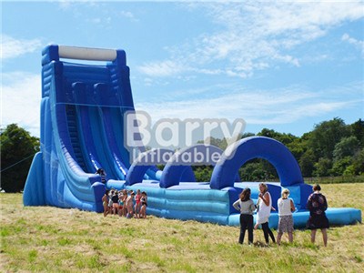 Asia Inflatables Inflatable Huge Slides,Slip And Slide Inflatables For Playground  BY-SNS-064